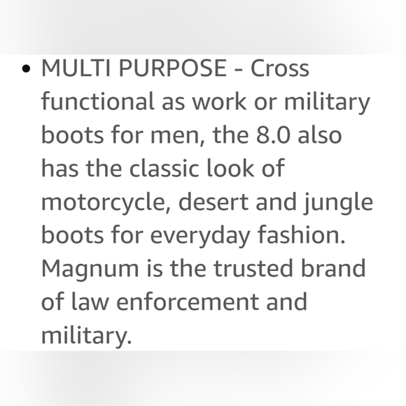 Magnum Leather Boots main image 4